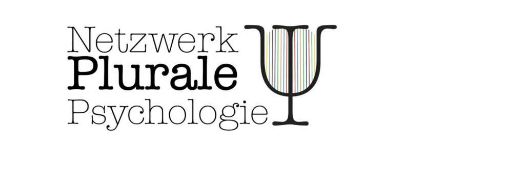 Logo des Netzwerks Plurale Psychologie, das bunte Streifen ähnlich wie das Logo das Netzwerks Plurale Ökonomik enthält.